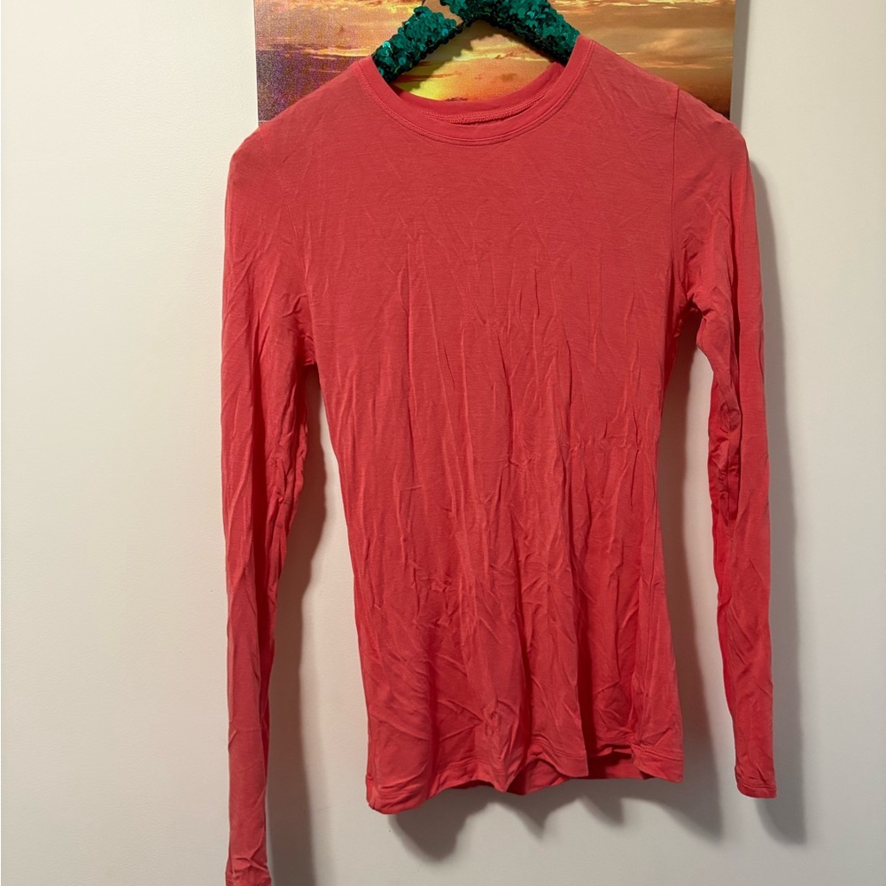 Cuddl duds Coral Long Sleeve Top thermal Small